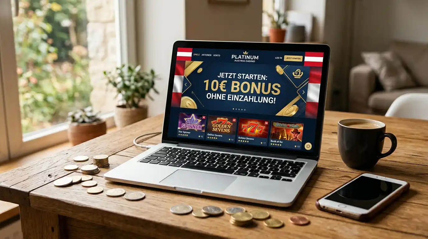 10 Euro Bonus ohne Einzahlung im Online Casino für Österreich