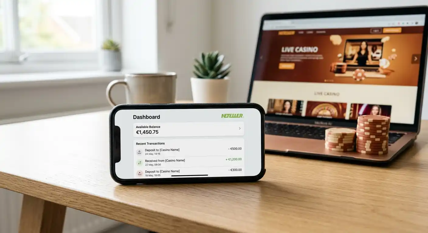 Neteller digitale Geldbörse für Online-Casino-Zahlungen