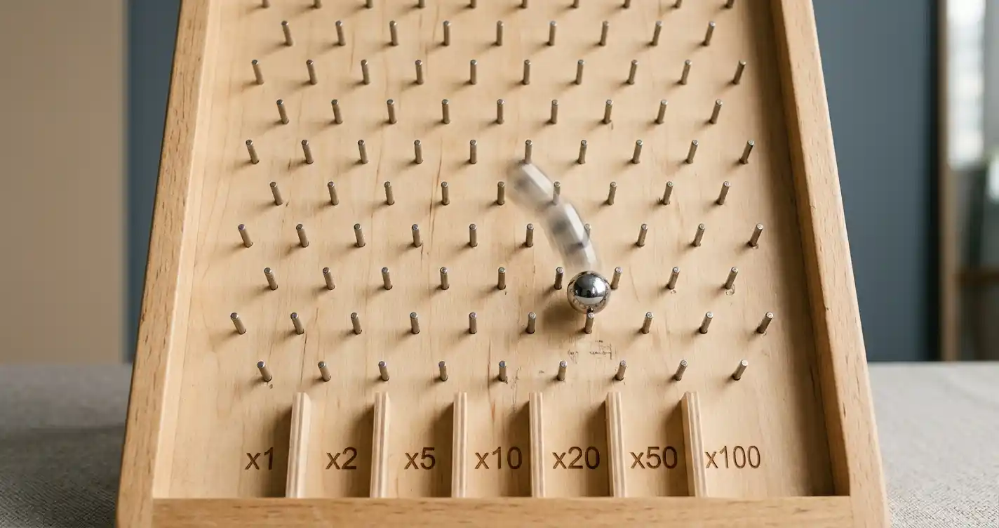 Plinko-Spielfeld mit Kugeln und Multiplikatoren — Übersicht der besten Plinko-Casinos in Österreich
