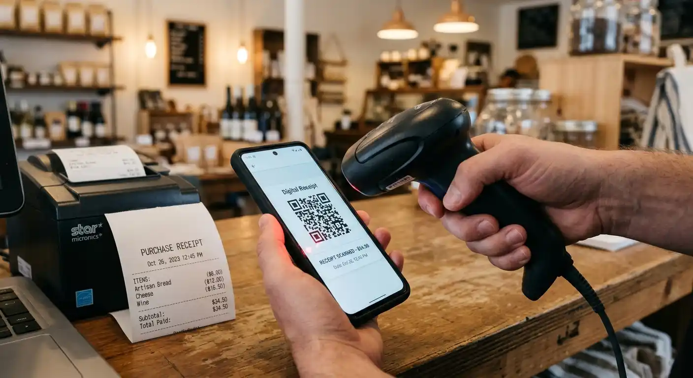 Ablauf der CashtoCode-Einzahlung vom Barcode bis zur Gutschrift