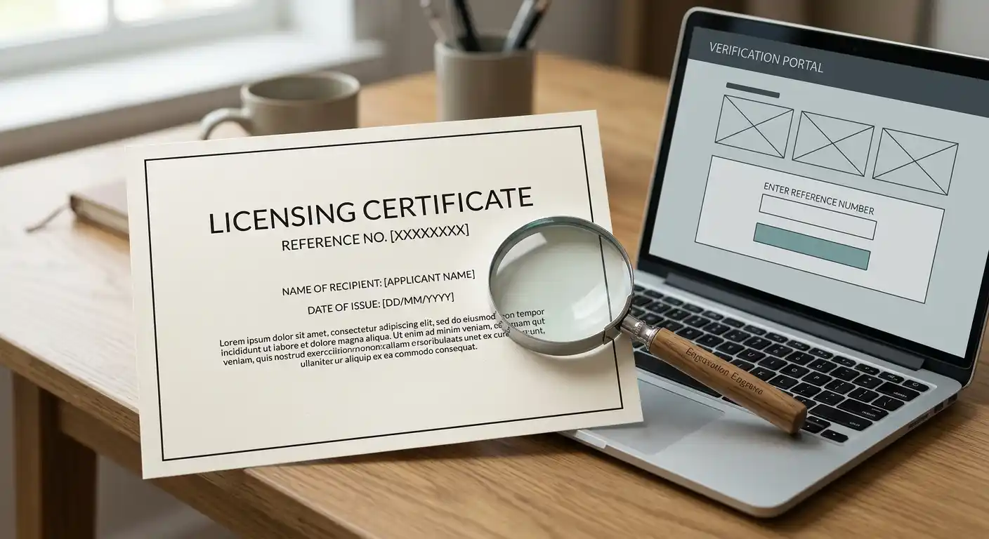 Curaçao-Lizenz mit nachprüfbarer Registernummer als Zeichen für Transparenz