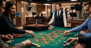 Live-Roulette mit deutschsprachigen Dealern in Österreich $CY$