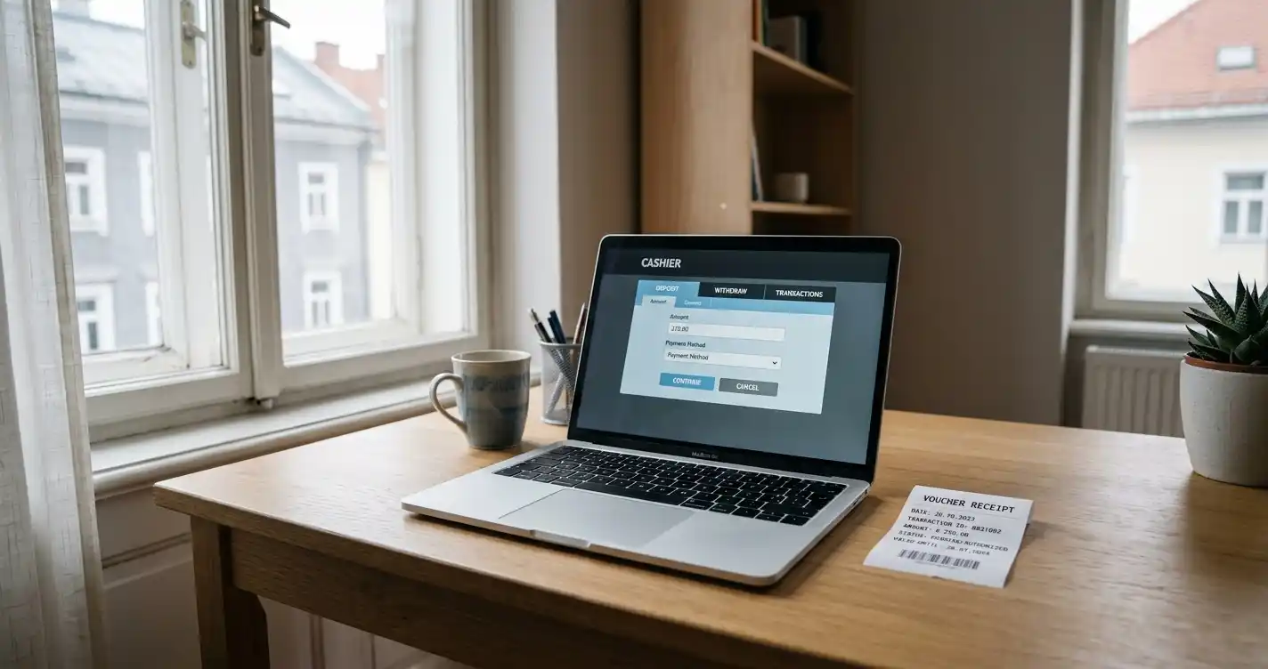 Online-Casino mit Aplauz bezahlen in Österreich – Voucher-Code am Laptop einlösen