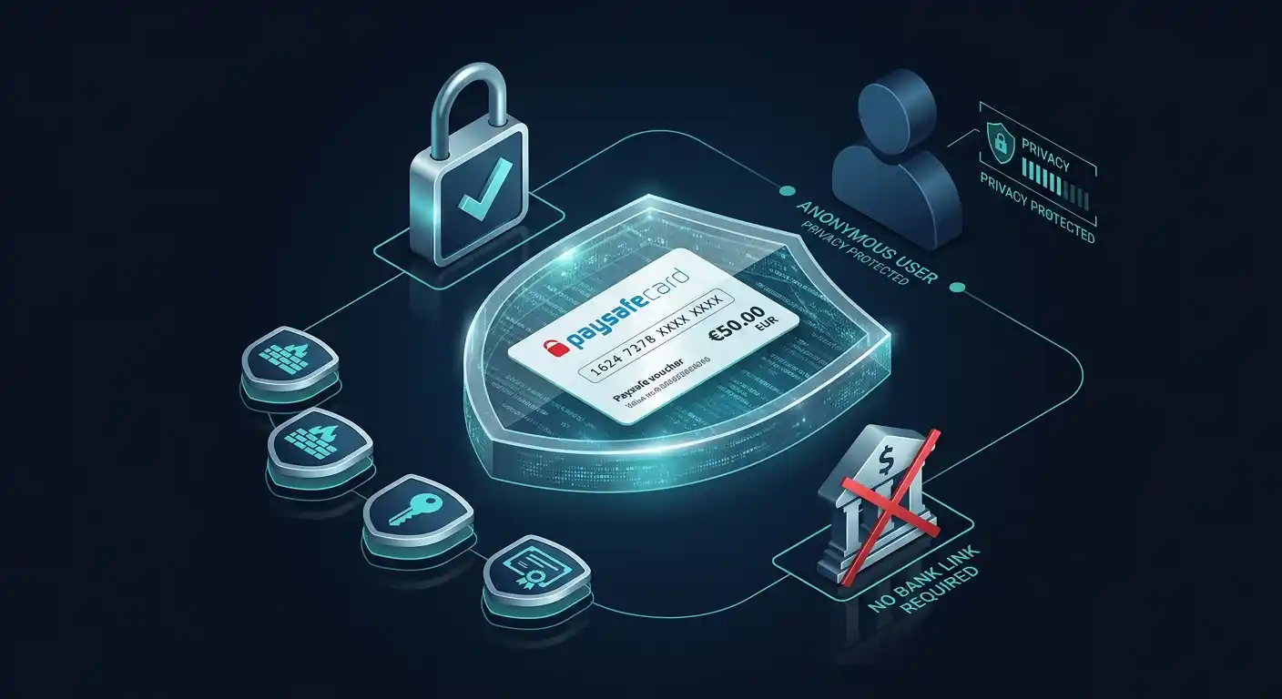 Sicherheit und Anonymität von Paysafecard im Casino