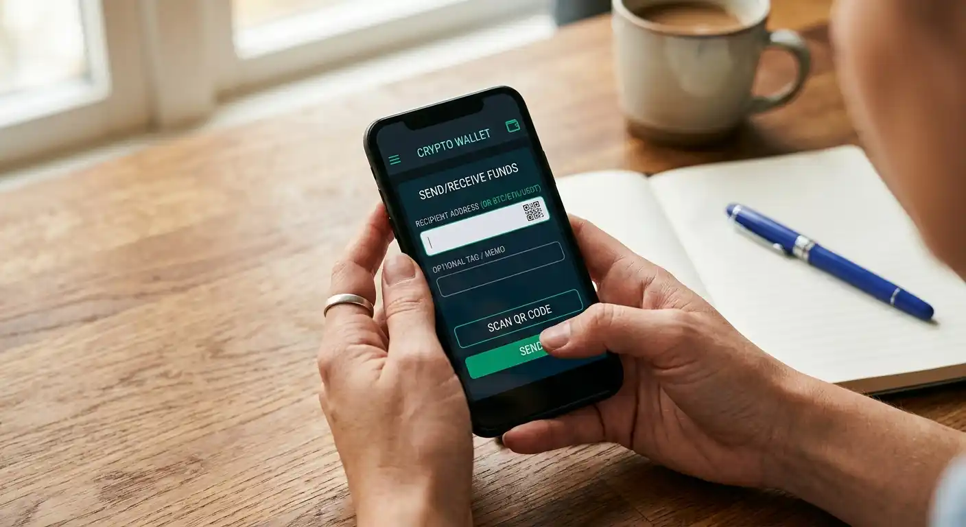 XRP Ledger mit Wallet-Adresse und Destination Tag im Detail